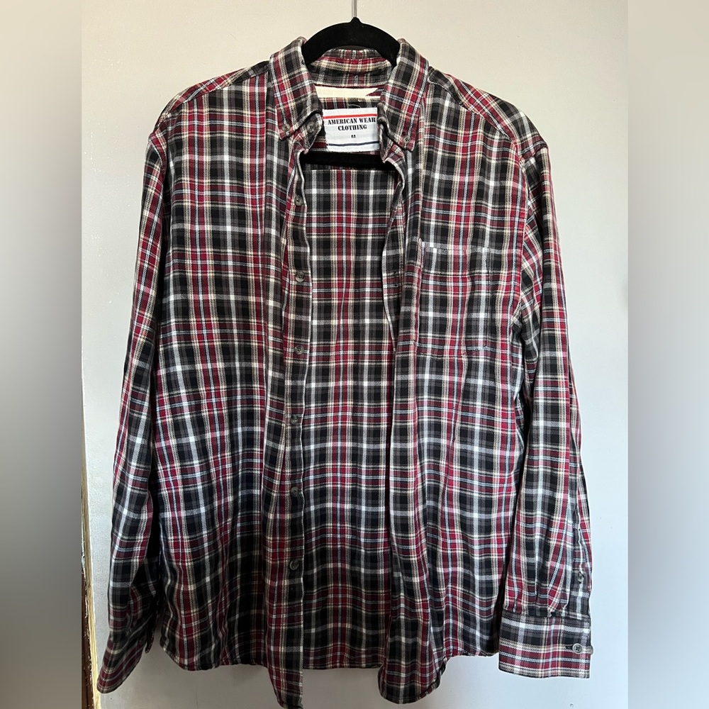 Vintage American Wear Clothing Flannel 90’s